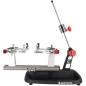 Preview: Side view of the Gamma Momentum 6 stringing machine with 6-point mounting and drop-weight tensioning system
